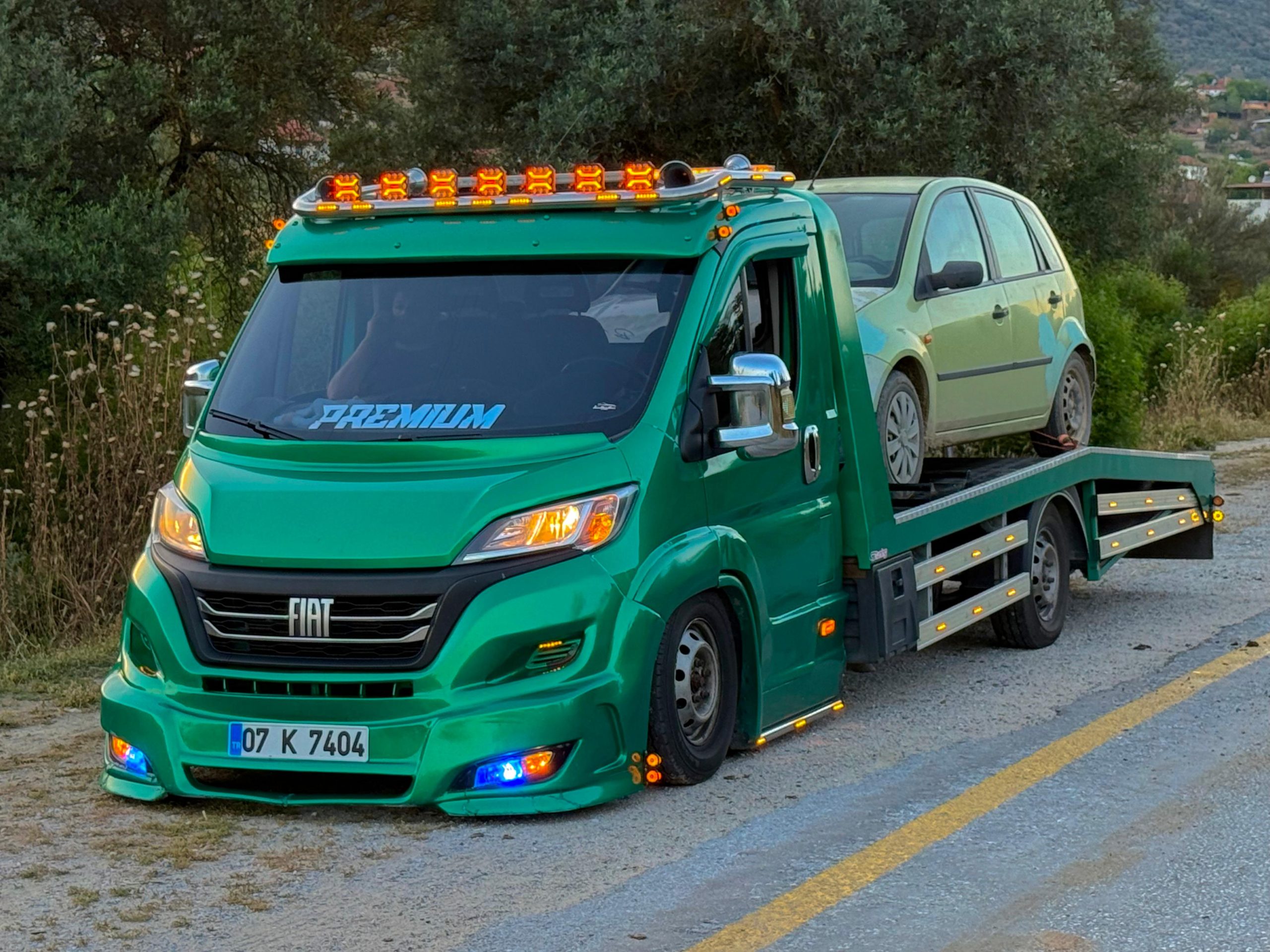Çine çekici hizmeti